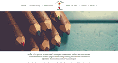 Desktop Screenshot of aplacetogrowmontessori.com